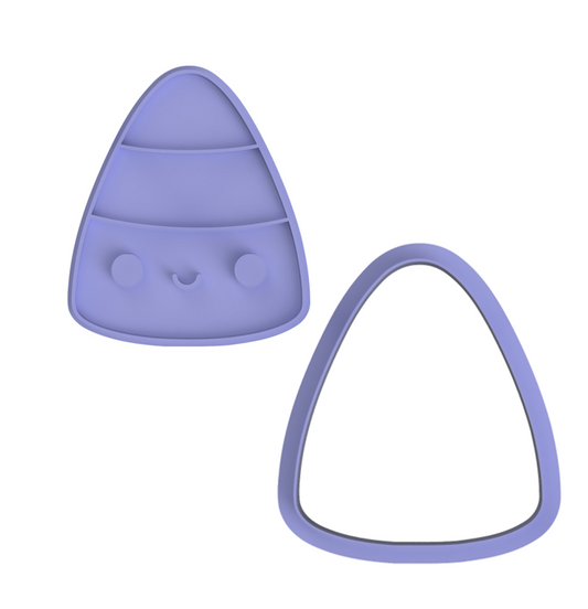 Halloween Candy Corn Cookie Cutter & Stamp