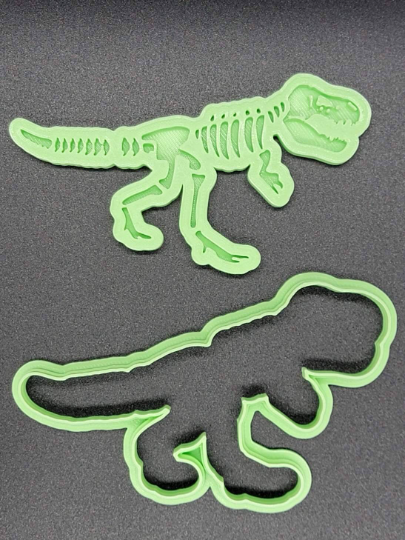 Jurassic Park Cookie Cutter & Stamp