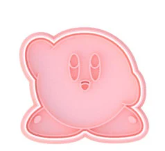 Kirby Cookie Cutter & Stamp