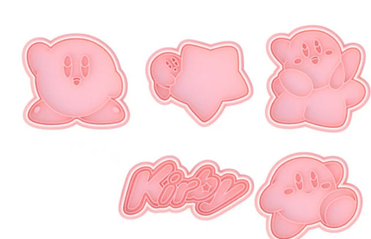 Kirby Cookie Cutter & Stamp