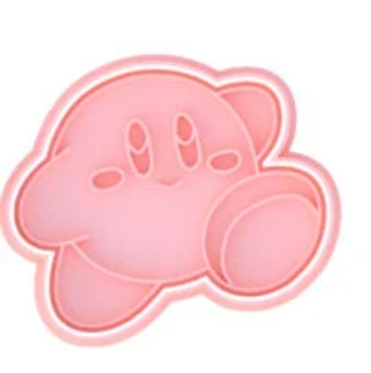 Kirby Cookie Cutter & Stamp