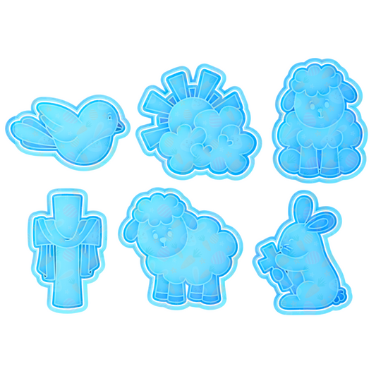Easter Resurrection Cookie Cutter & Stamp