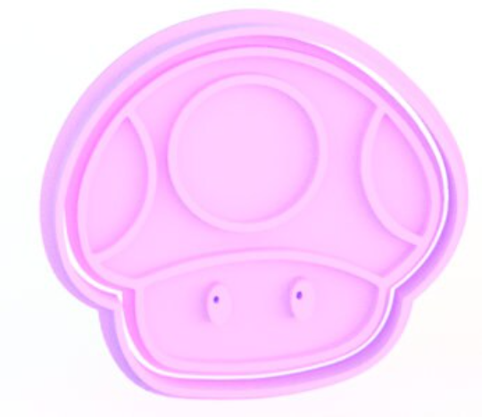 Super Mario Brothers Cookie Cutter & Stamp