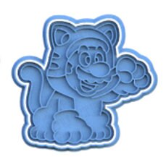 Super Mario Brothers Cookie Cutter & Stamp