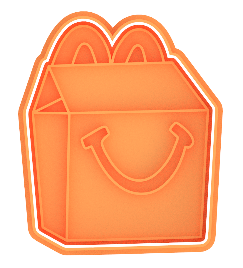 McDonald's Fast Food Cookie Cutter & Stamp