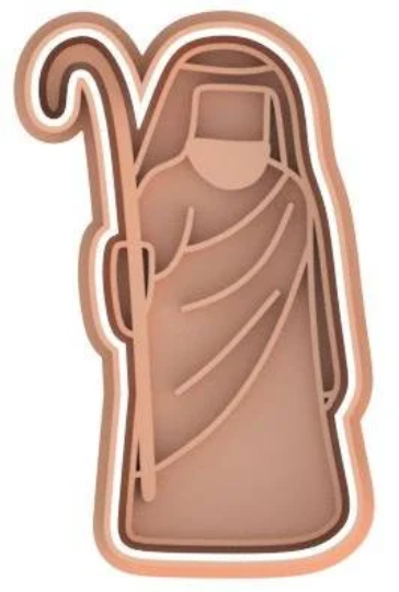 Christmas Nativity Cookie Cutter & Stamp
