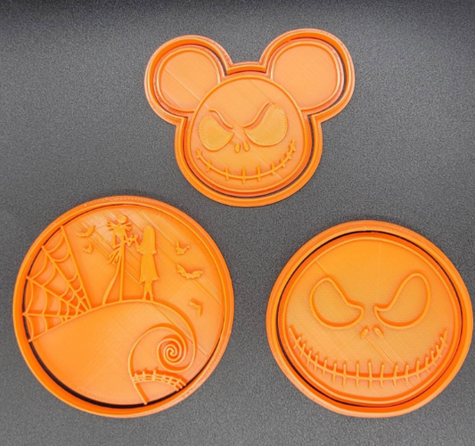Nightmare Before Christmas Cookie Cutter & Stamp