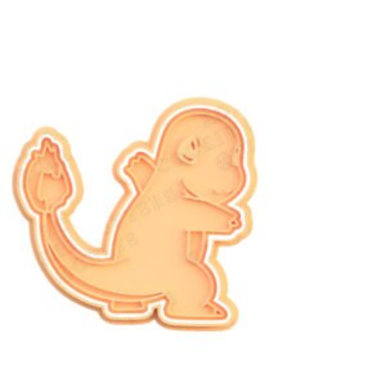 Pokemon Cookie Cutter & Stamp