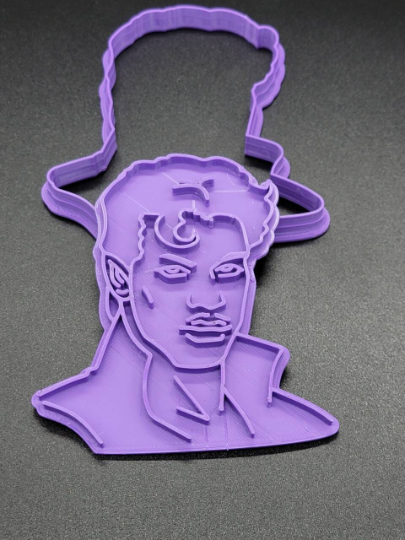 Prince Icon Cookie Cutter & Stamp