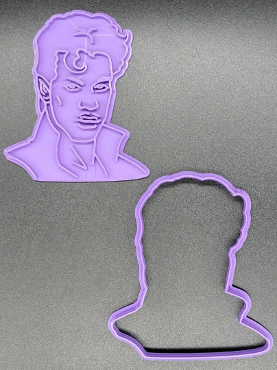 Prince Icon Cookie Cutter & Stamp