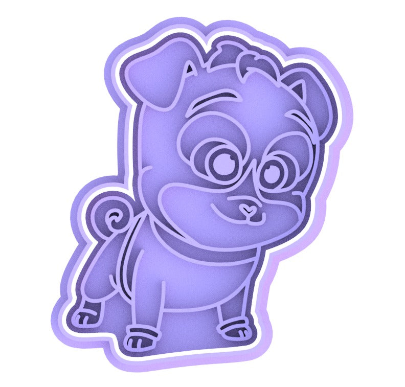 Puppy Dog Pals Keia Cookie Cutter & Stamp