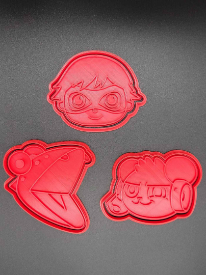 Ryan's World Cookie Cutter & Stamp