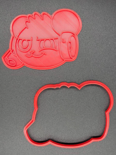 Ryan's World Cookie Cutter & Stamp