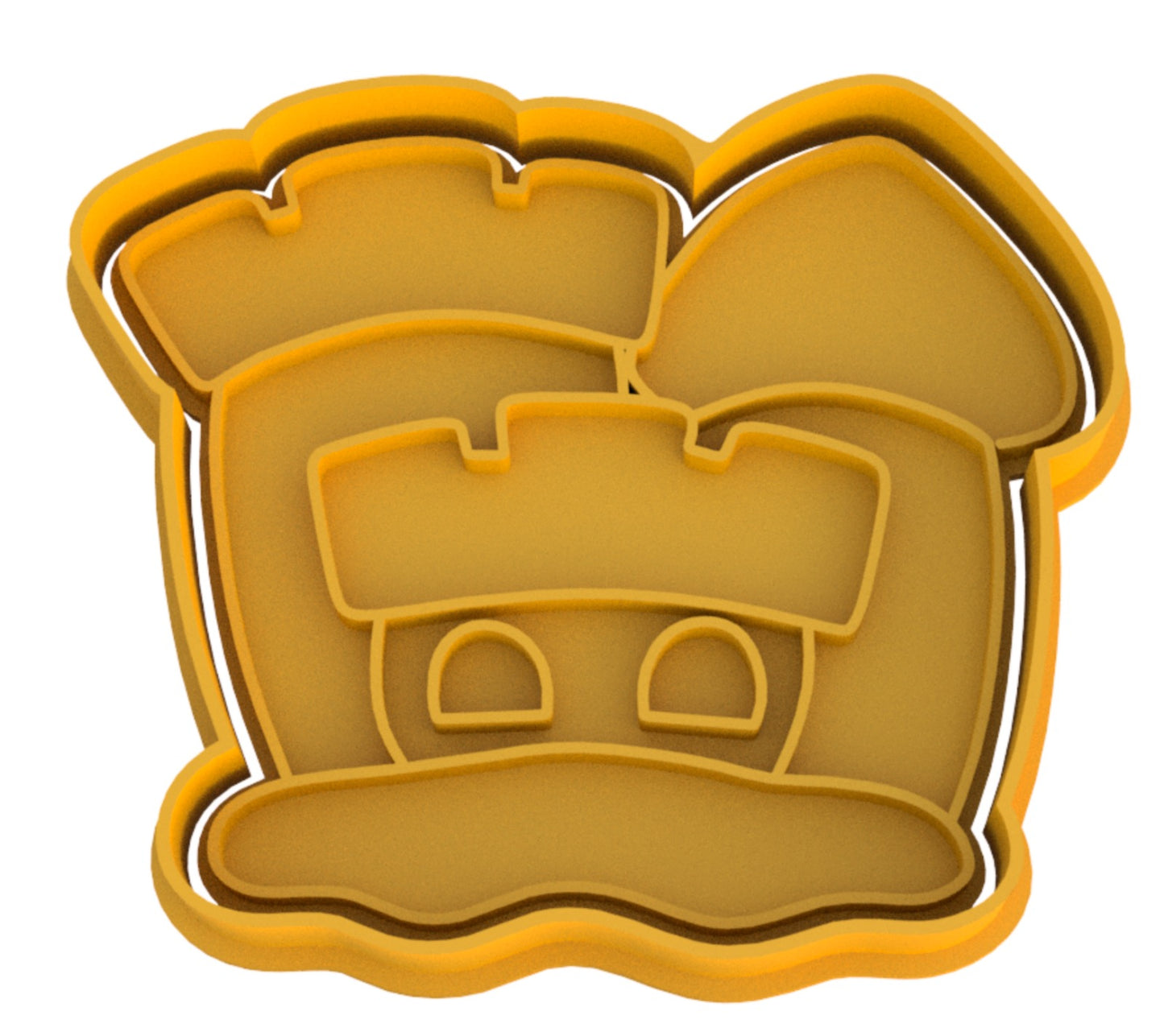 Sandcastle Cookie Cutter & Stamp