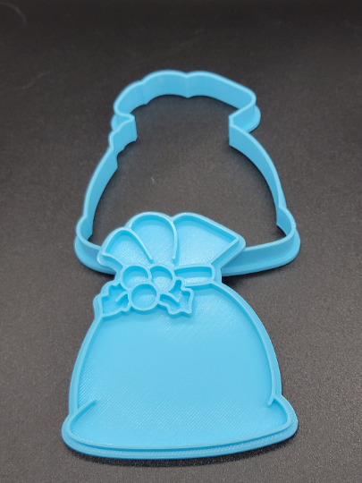 Santa Sleigh Gifts Cookie Cutter & Stamp