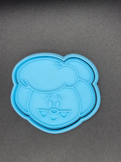 Santa & Mrs. Claus Holiday Cookie Cutter & Stamp