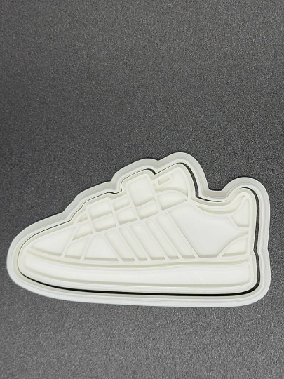 Adidas Sneaker Cookie Cutter & Stamp