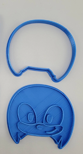 Sonic The Hedgehog Cookie Cutter & Stamp
