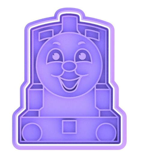 Thomas the Train Cookie Cutter & Stamp