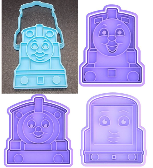 Thomas the Train Cookie Cutter & Stamp
