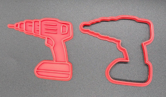 Fathers Day Tools Cookie Cutter & Stamp