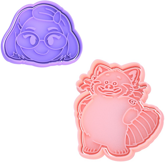 Turning Red Cookie Cutter & Stamp