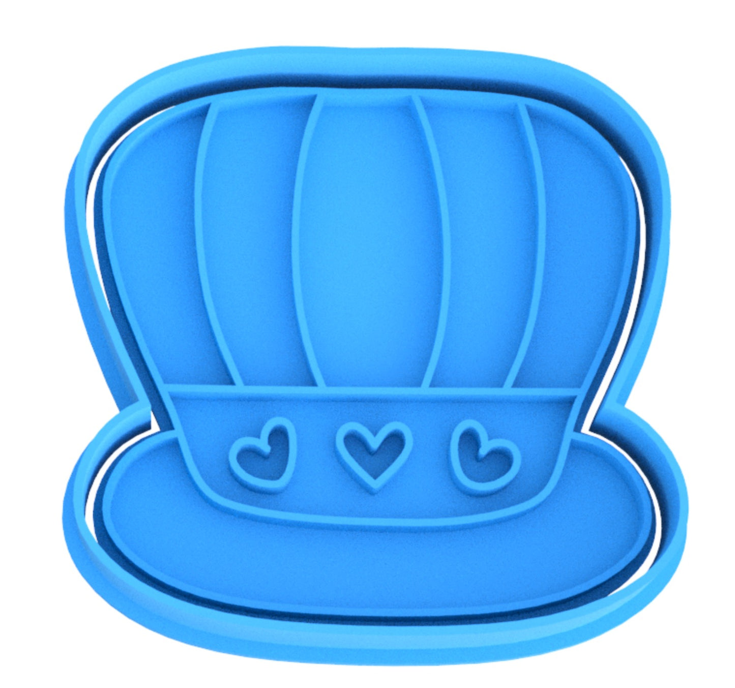 Uncle Sam Hat Cookie Cutter & Stamp