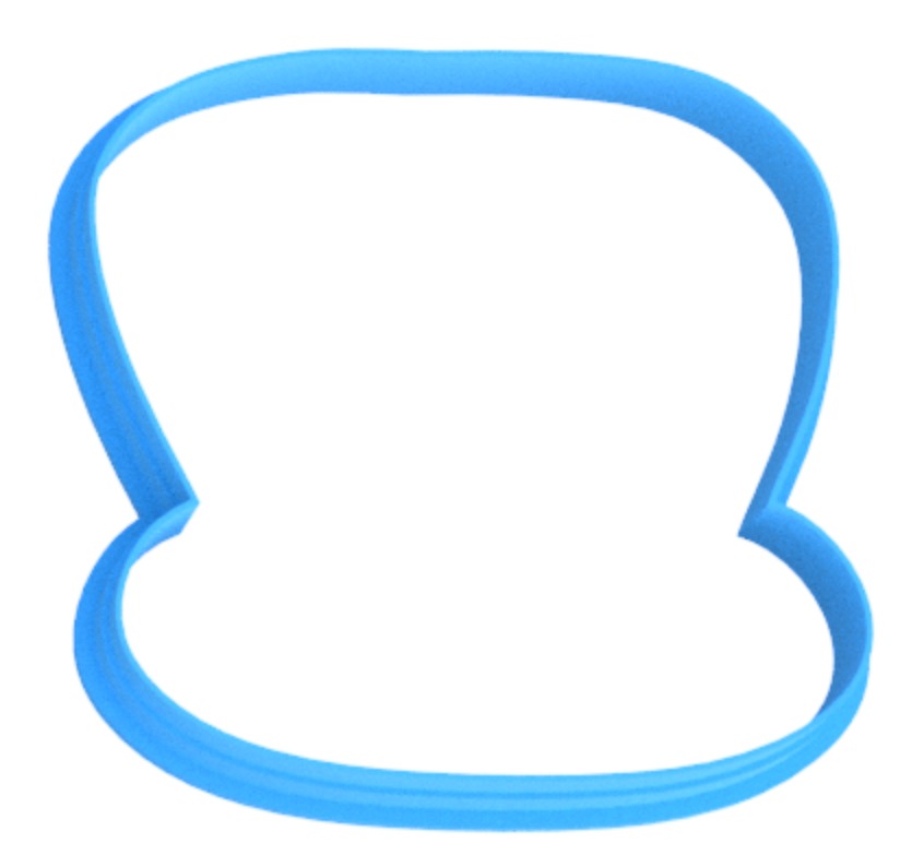 Uncle Sam Hat Cookie Cutter & Stamp