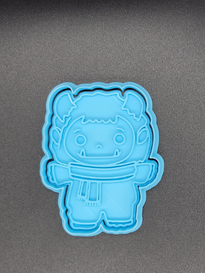 Yeti Holiday Cookie Cutter & Stamp
