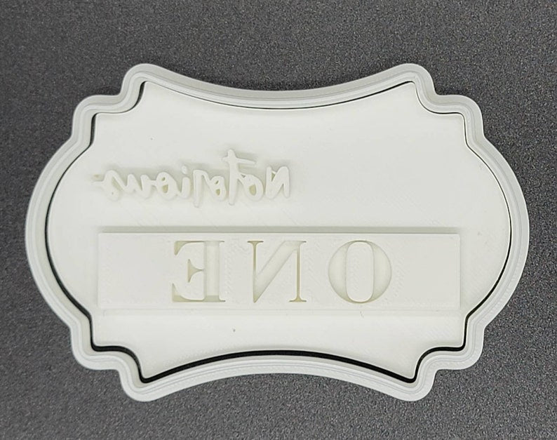 3D Notorious One Cookie Cutter & Stamp SunshineT Shop