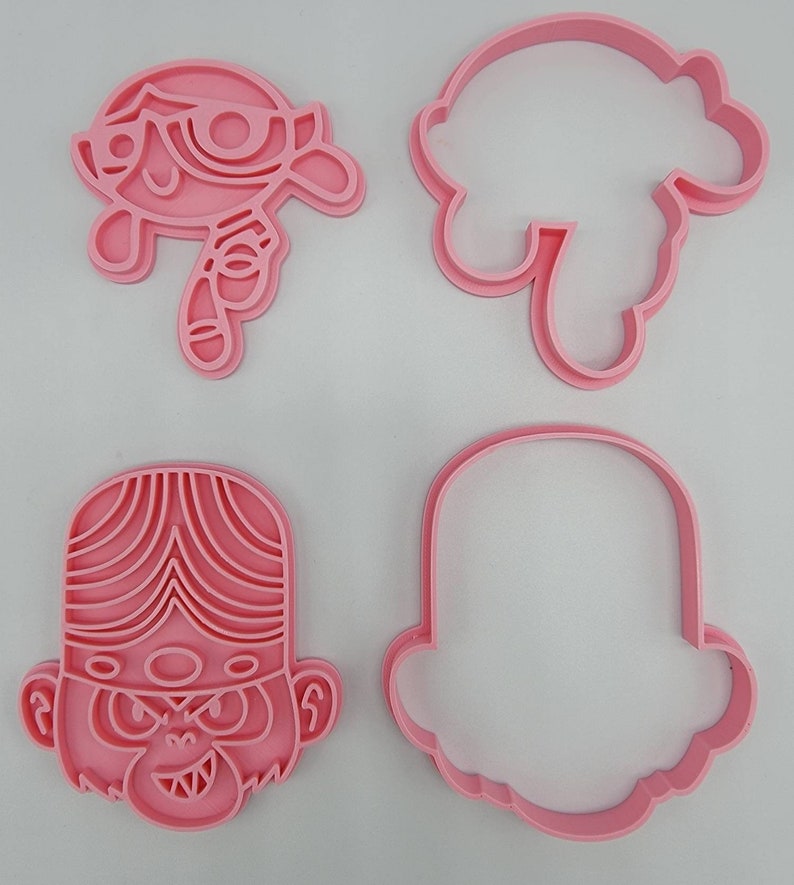 3D Powerpuff Girls Cookie Cutters SunshineT Shop