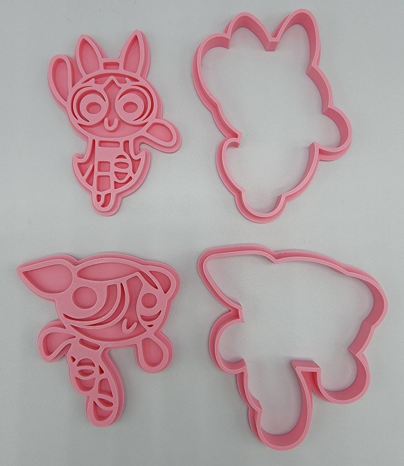 3D Powerpuff Girls Cookie Cutters SunshineT Shop