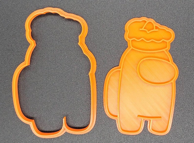 3D Printed Among Us Birthday Cookie Cutters & Stamps SunshineT Shop