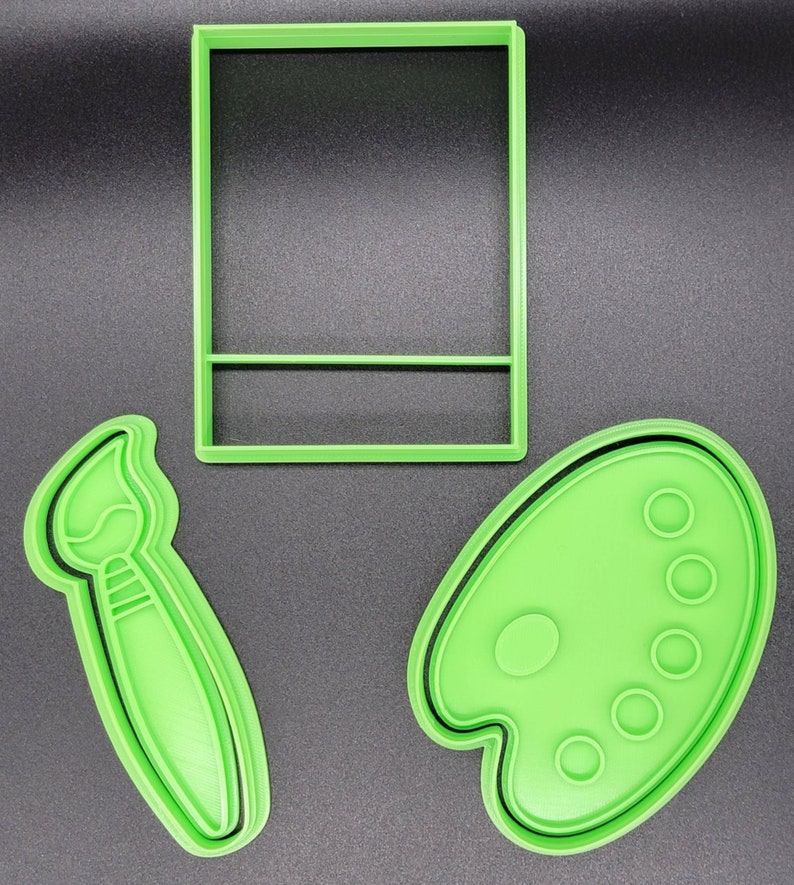 3D Printed Art/PYO/Canvas/Paint Cookie Cutter & Stamp SunshineT Shop