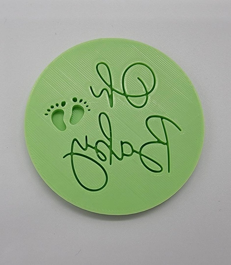 3D Printed Baby Cookie Cutter & Stamp SunshineT Shop