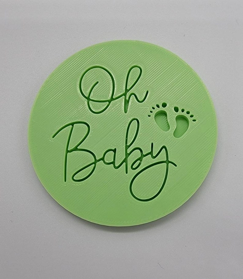 3D Printed Baby Cookie Cutter & Stamp SunshineT Shop