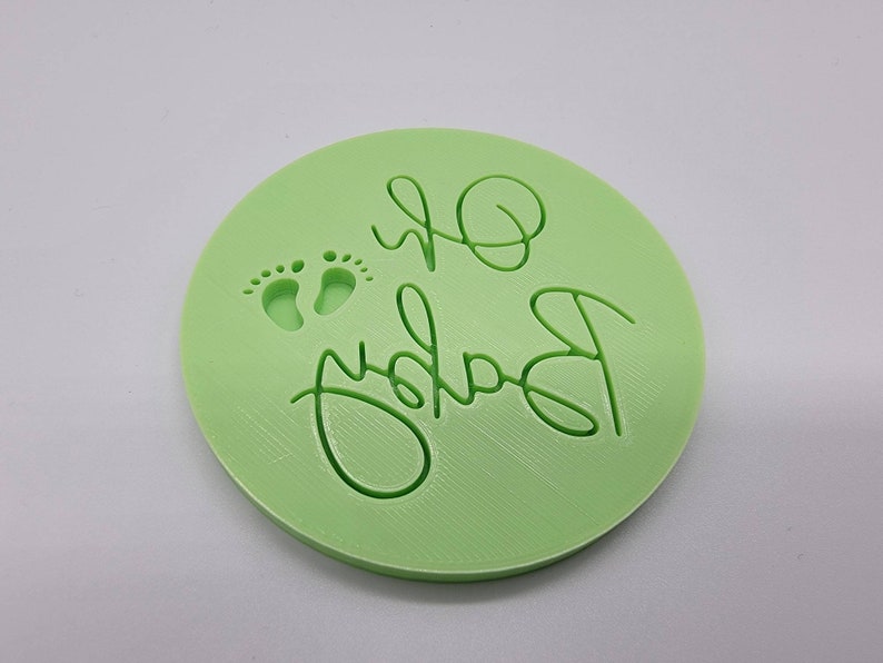 3D Printed Baby Cookie Cutter & Stamp SunshineT Shop