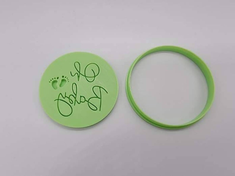 3D Printed Baby Cookie Cutter & Stamp SunshineT Shop