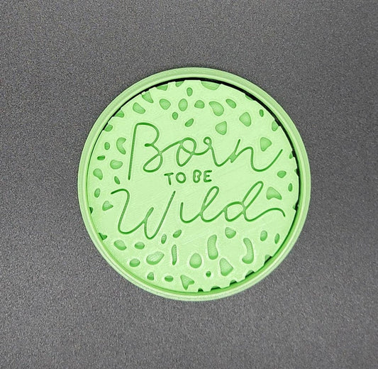 3D Printed Born to Be Wild Cookie Cutter & Stamp SunshineT Shop