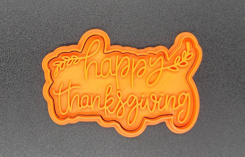 3D Printed Build a Pie Thanksgiving Cookie Platter Cookie Cutter & Stamp SunshineT Shop