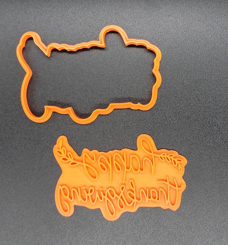3D Printed Build a Pie Thanksgiving Cookie Platter Cookie Cutter & Stamp SunshineT Shop