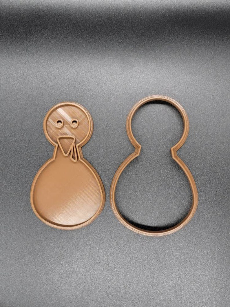 3D Printed Build a Turkey Cookie Cutter & Stamp SunshineT Shop