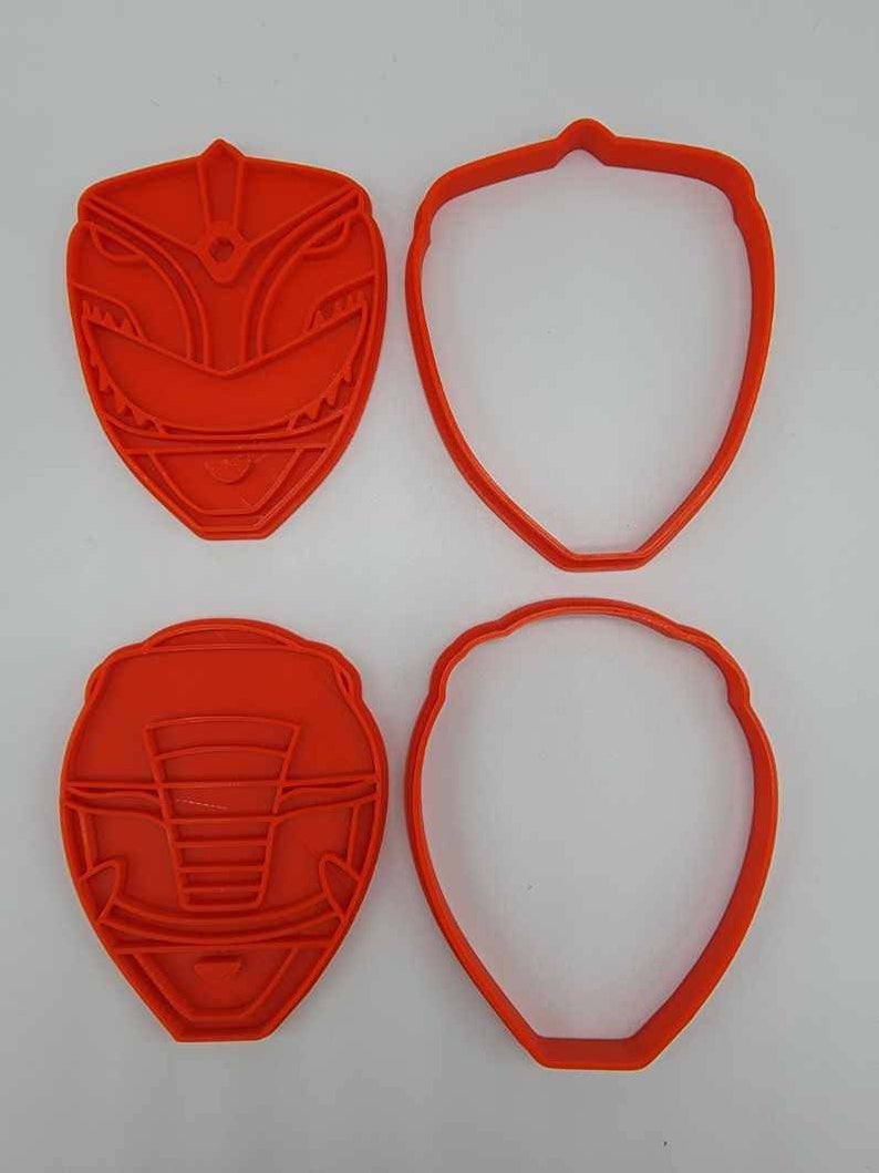 3D Printed Cookie Cutters - Power Rangers SunshineT Shop