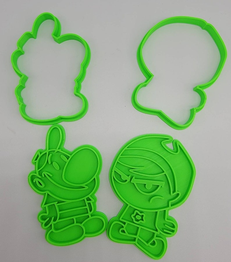 3D Printed Cookie Cutters - The Grim Adventures of Billy & Mandy SunshineT Shop