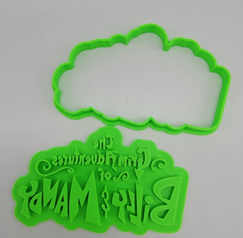 3D Printed Cookie Cutters - The Grim Adventures of Billy & Mandy SunshineT Shop