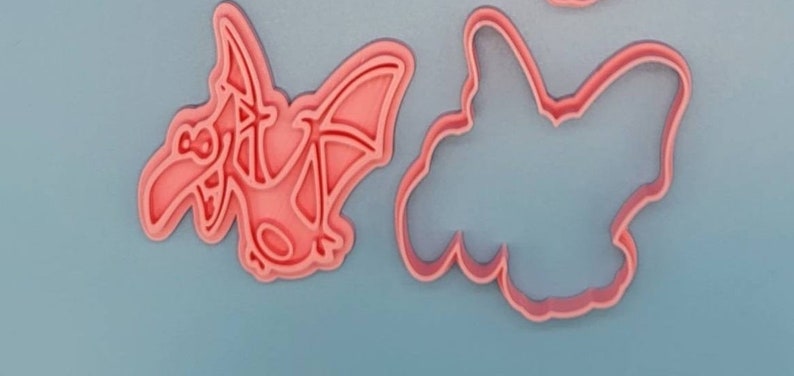 3D Printed Dinosaur set (5) - Cookie Cutter and Stamp SunshineT Shop