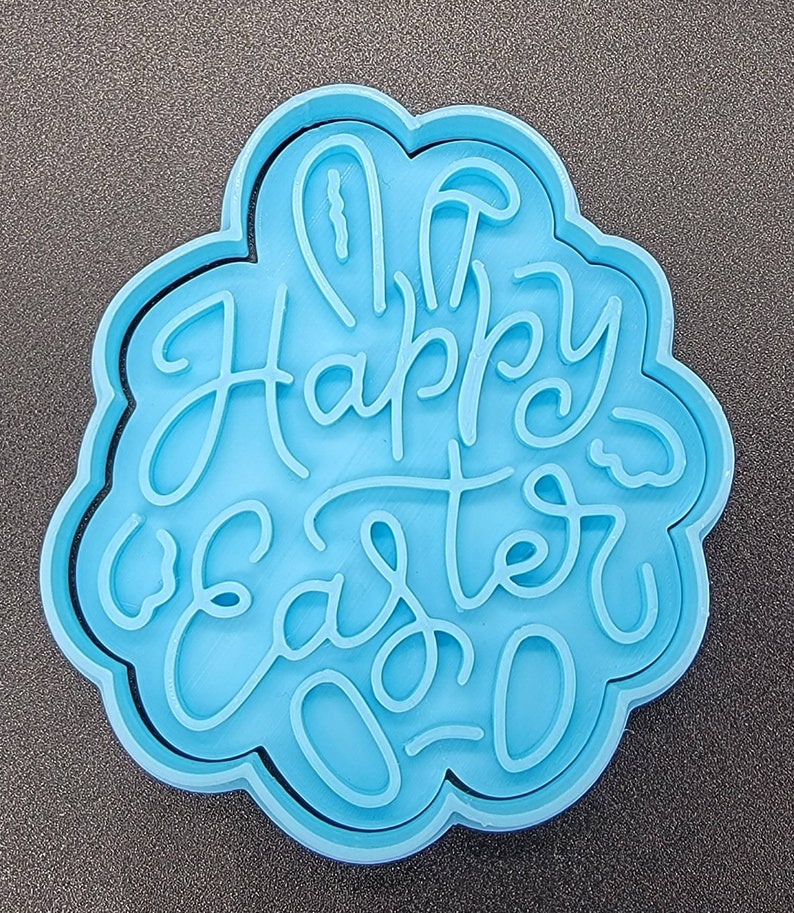 3D Printed Easter/Spring Cookie Platter Cutters & Stamps SunshineT Shop