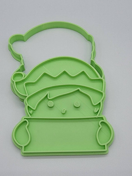 3D Printed - Elf Name Cookie Cutter & Stamp SunshineT Shop