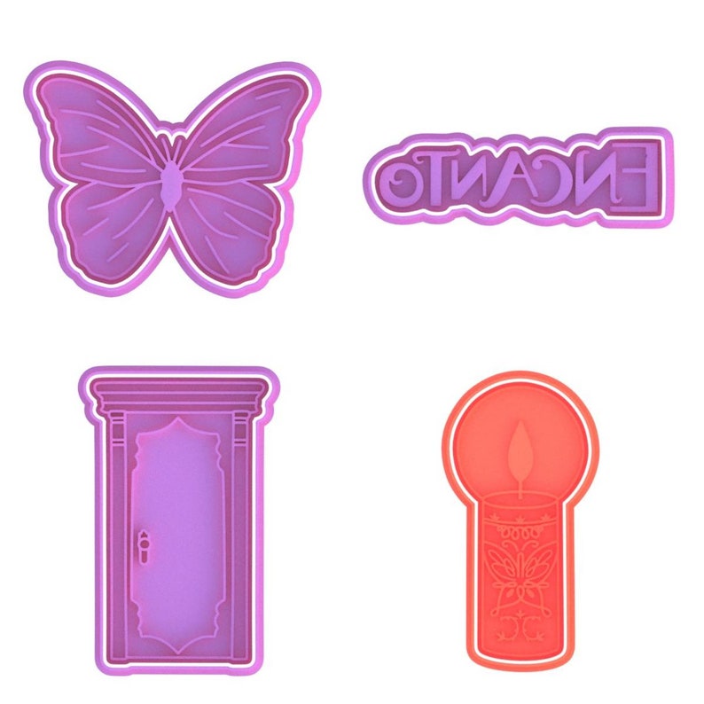 3D Printed Encanto Inspired Cookie Cutters & Stamps SunshineT Shop
