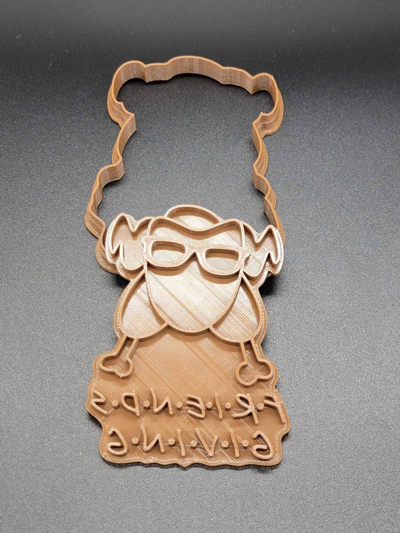 3D Printed Friendsgiving Cookie Cutter & Stamp SunshineT Shop